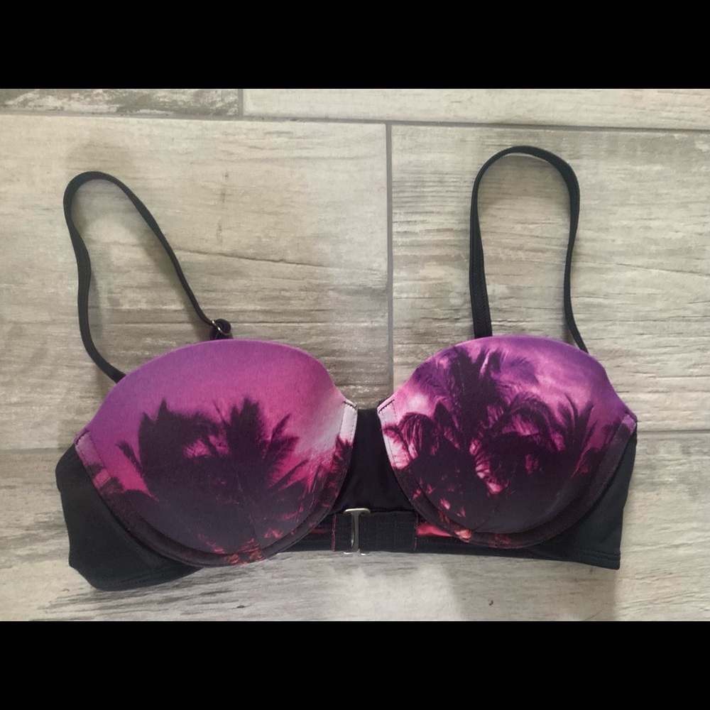 ROXY Bikini Top Sunset Hawaain Tropical Sunset Small